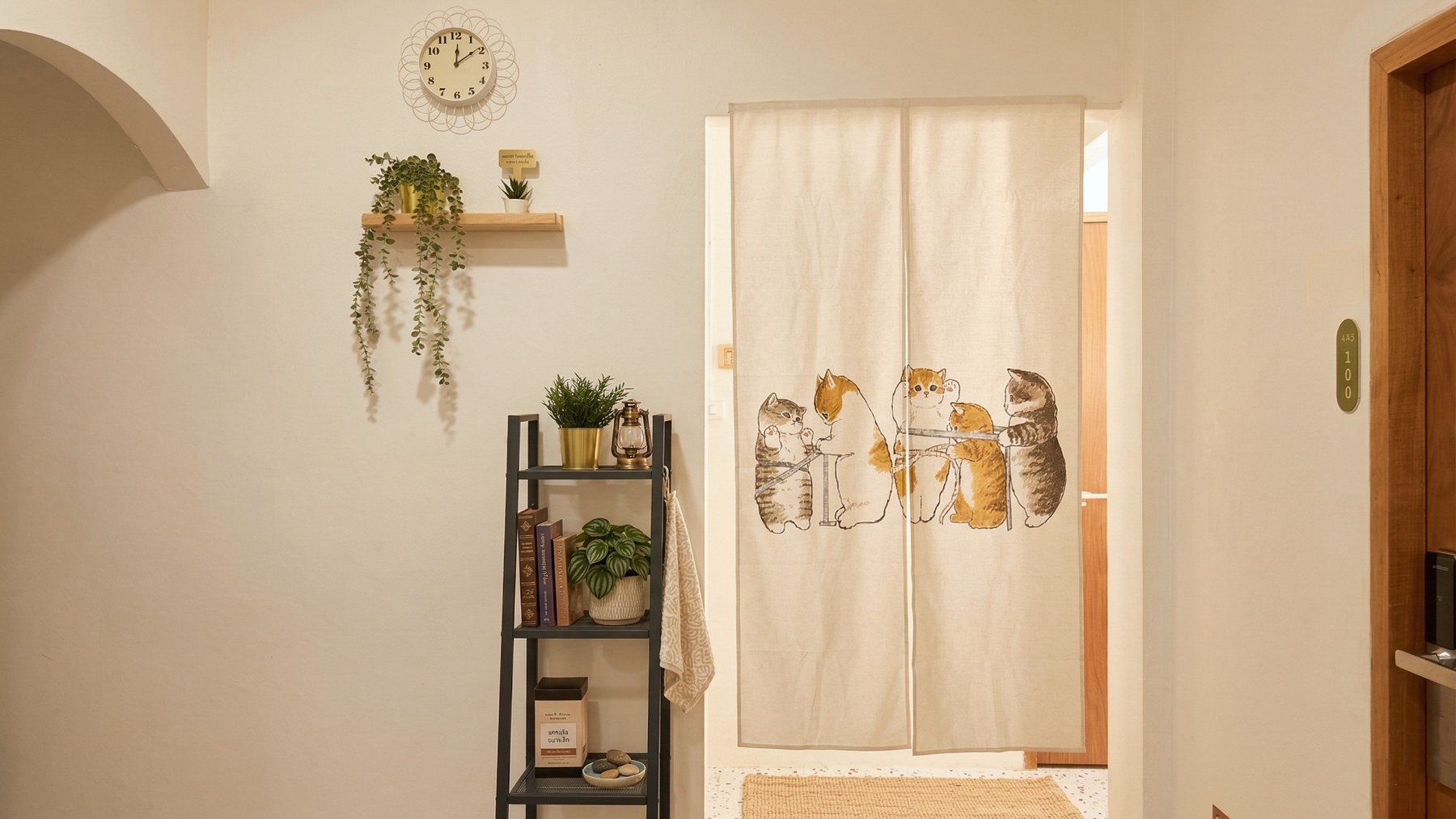 Art and everyday details inside Arta Stay